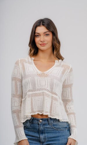 sweater calado amira